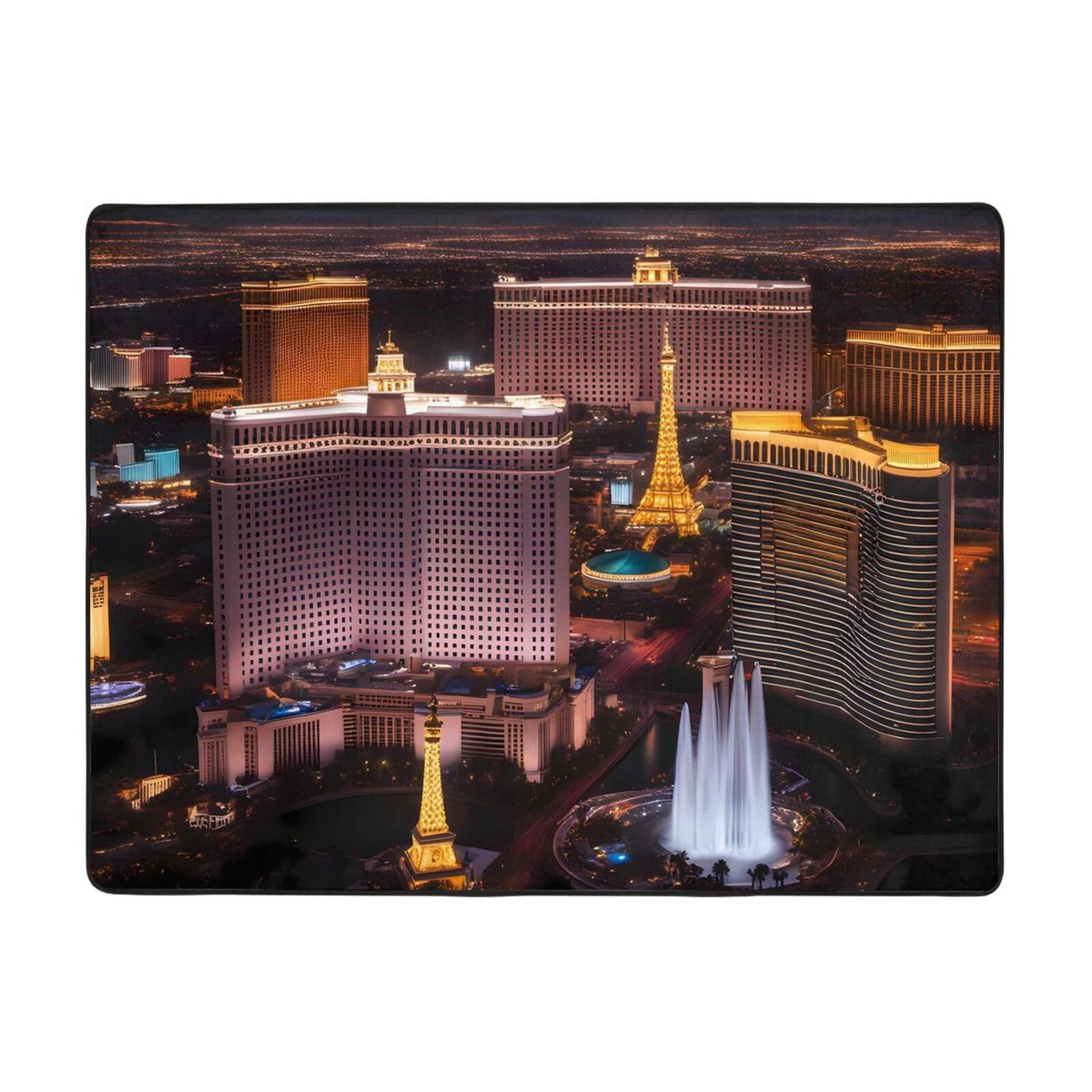 Tapis antidérapant Las Vegas grand format pour une sécurité totale au salon