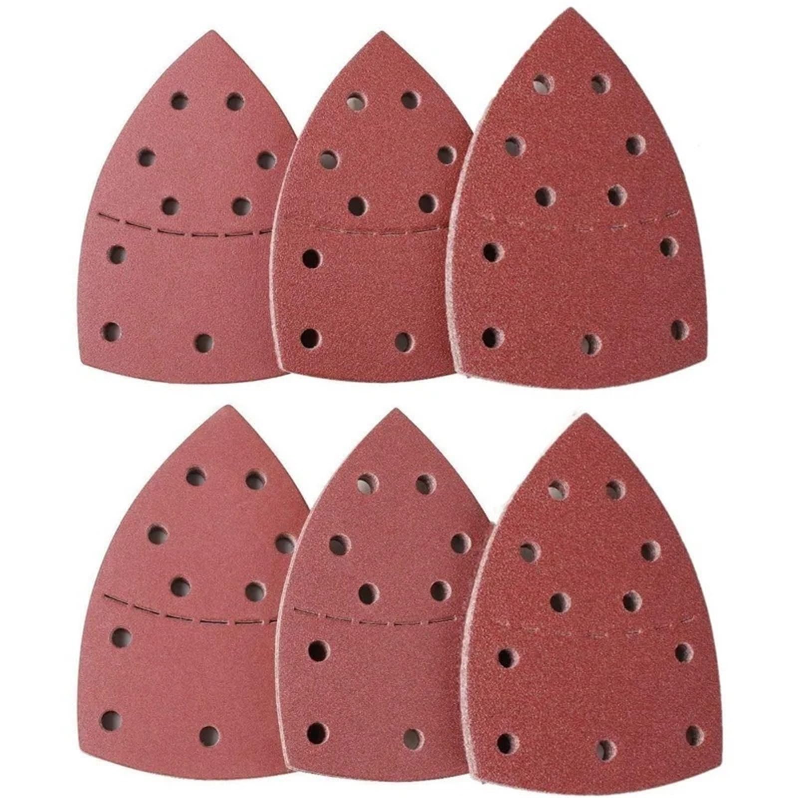 Papel de lija triangular flocado