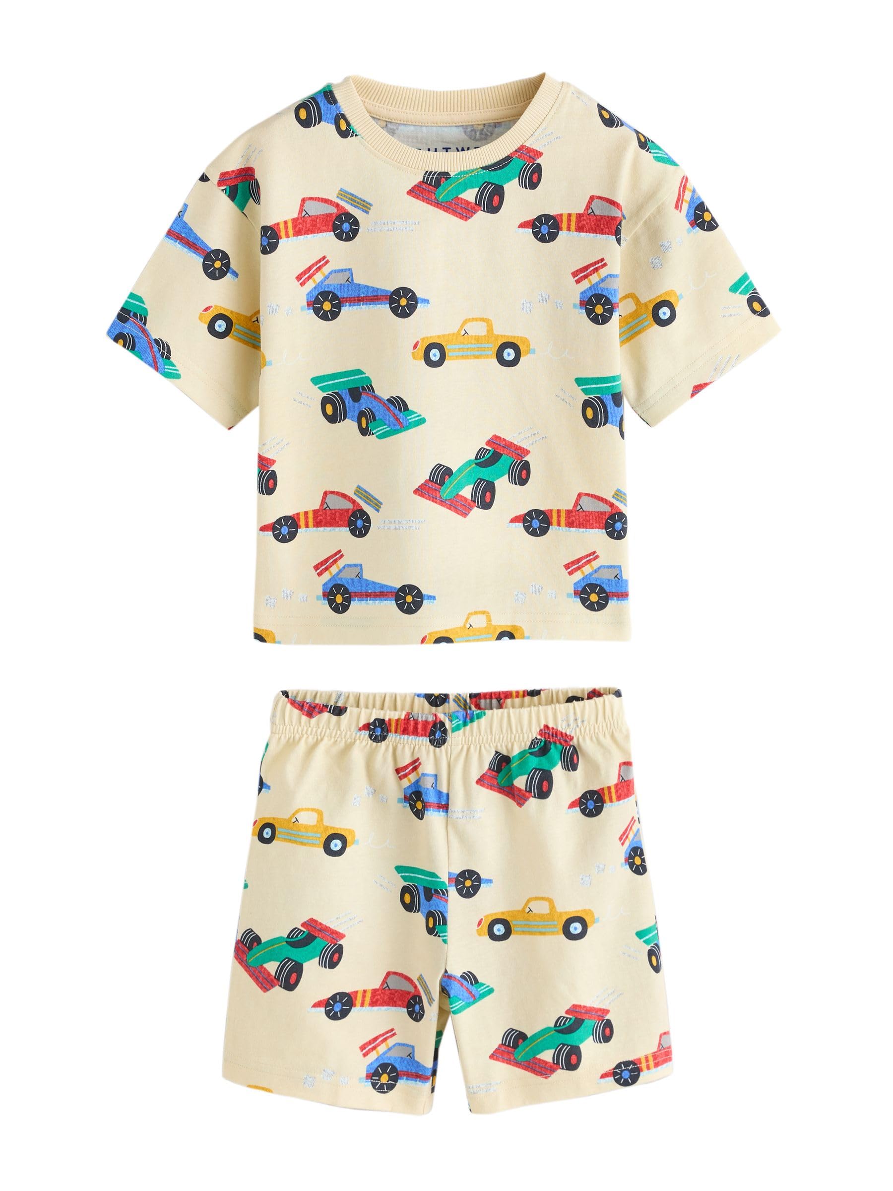 NEXT Jungen Kurze Schlafanzüge, 3er-Pack