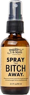 Frankie & Myrrh Improved, Extra Concentrated Spray The Bitch Away | Freshwater Perfume | Aromatherapy Life's Woes | with Bergamot, Lavender, Geranium, Frankincense