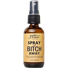 Frankie & Myrrh Improved, Extra Concentrated Spray the Bitch Away | Freshwater Perfume | Aromatherapy Lifes Woes | with Bergamot, Lavender, Geranium, Frankincense