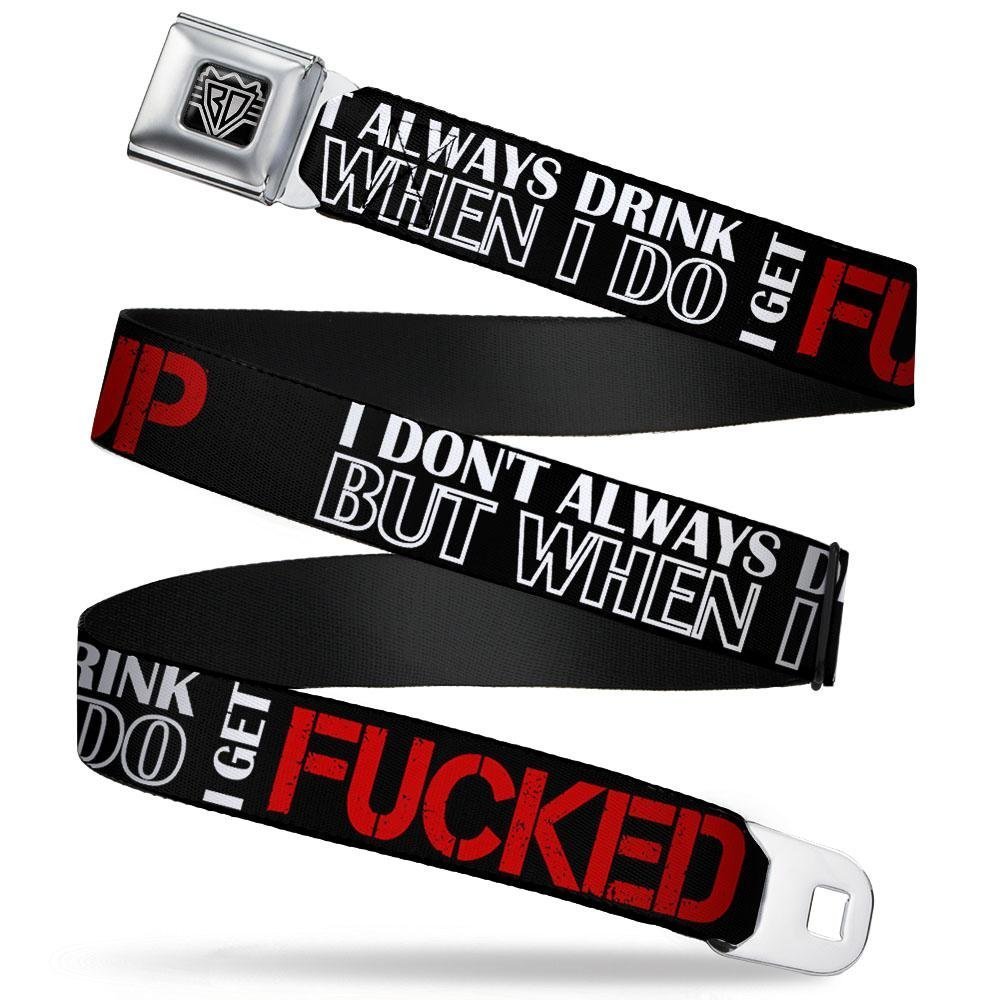 Cinturón de seguridad de hebilla multicolor con frase, accesorio original para vaqueros 7
