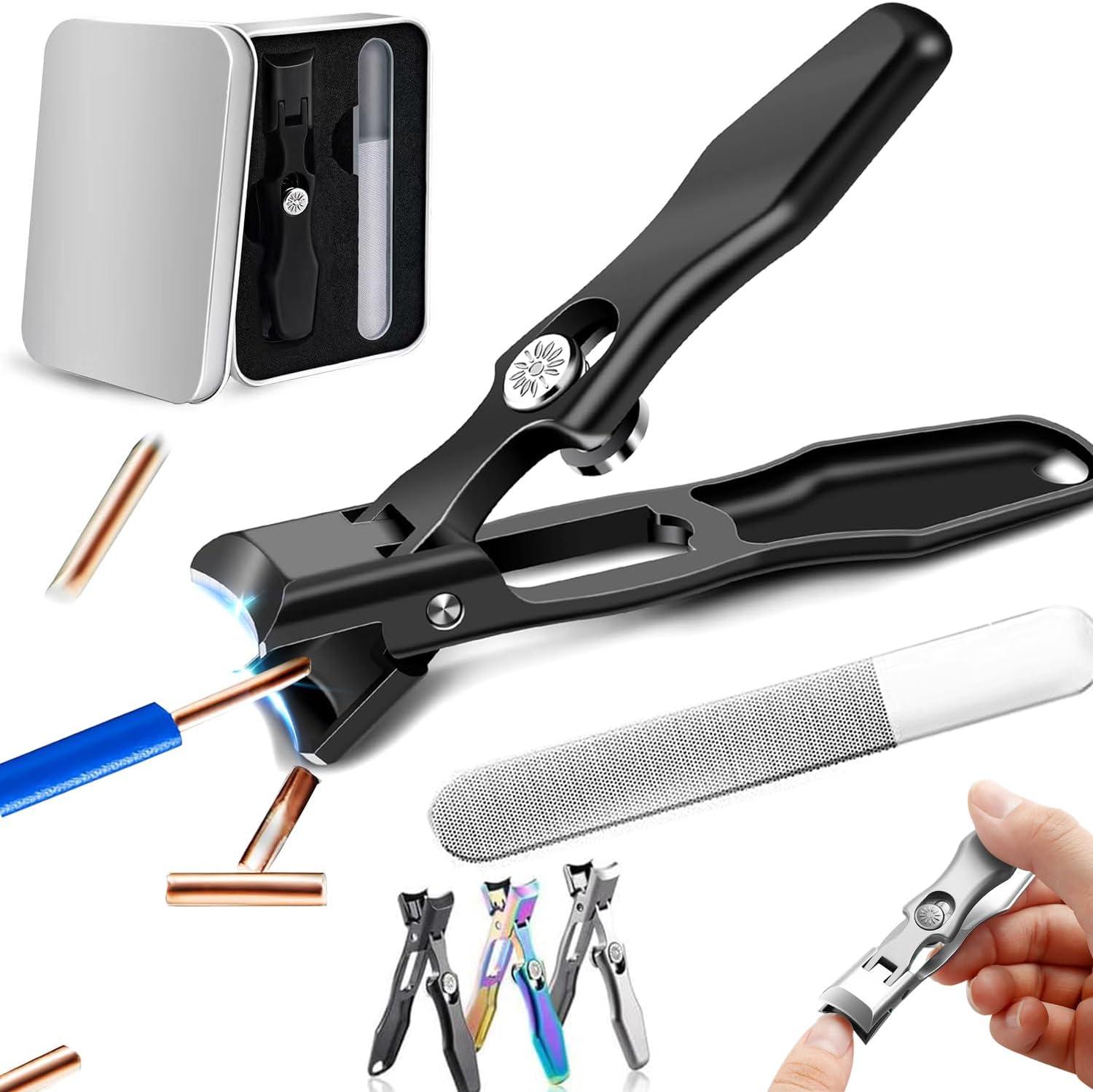 German Nail Clippers for Men Women Ultra Sharp Nail Clippers Set