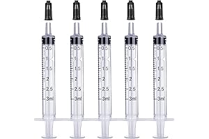 3ml Small Sterile Syringes for Accurate Liquid Measurement and Pet Medicine Administration