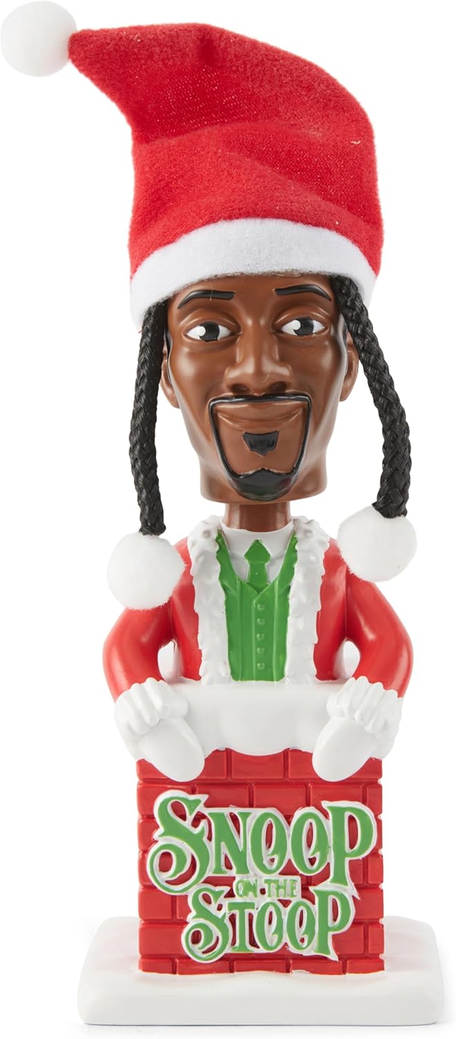 Snoop on The Stoop Bobble Head - Christmas Funny Gift, Dashboard Decorations