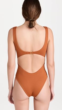 L*Space Balboa One Piece Swimsuit for Women, Square Neck