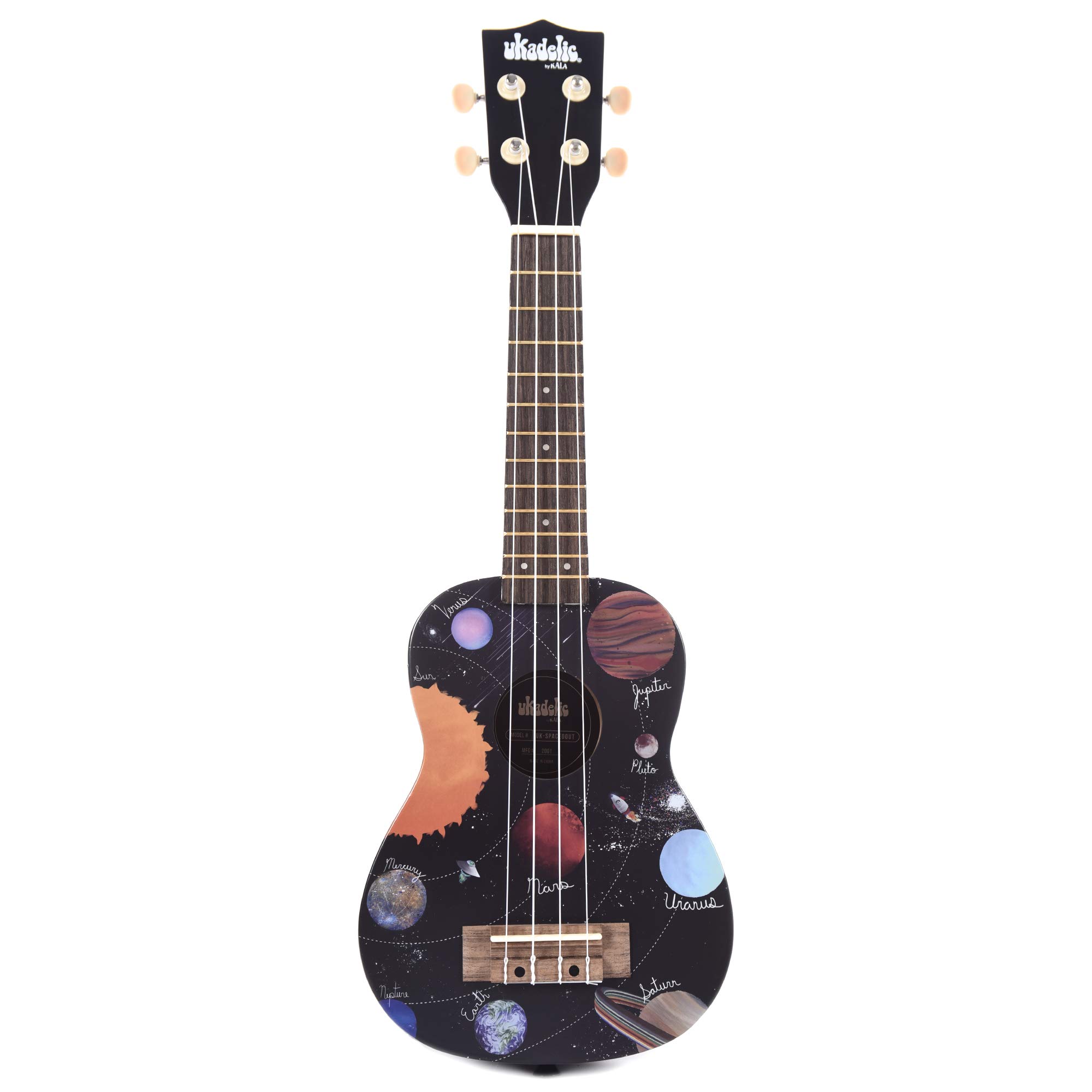 Kala Wood Ukadelic Spaced Out Sopran-Ukulele