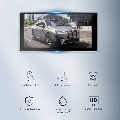 Miniatura 3 de BIBIBO Protector de pantalla para BMW X5 i4 X7 2023 2024 para BMW X5 iX i4 i7 X6 X7 iDrive 8 14.9 pulgadas Infotainment Protector de pantalla a