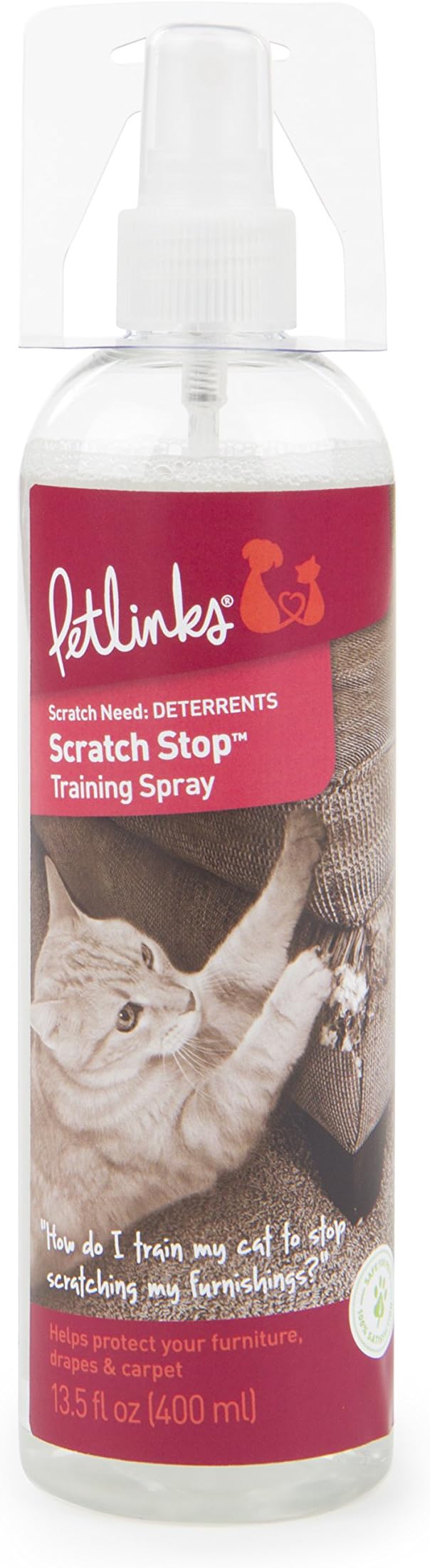 PetlinksScratch Stop Scratching Deterrent Spray - 7 Fluid Ounces