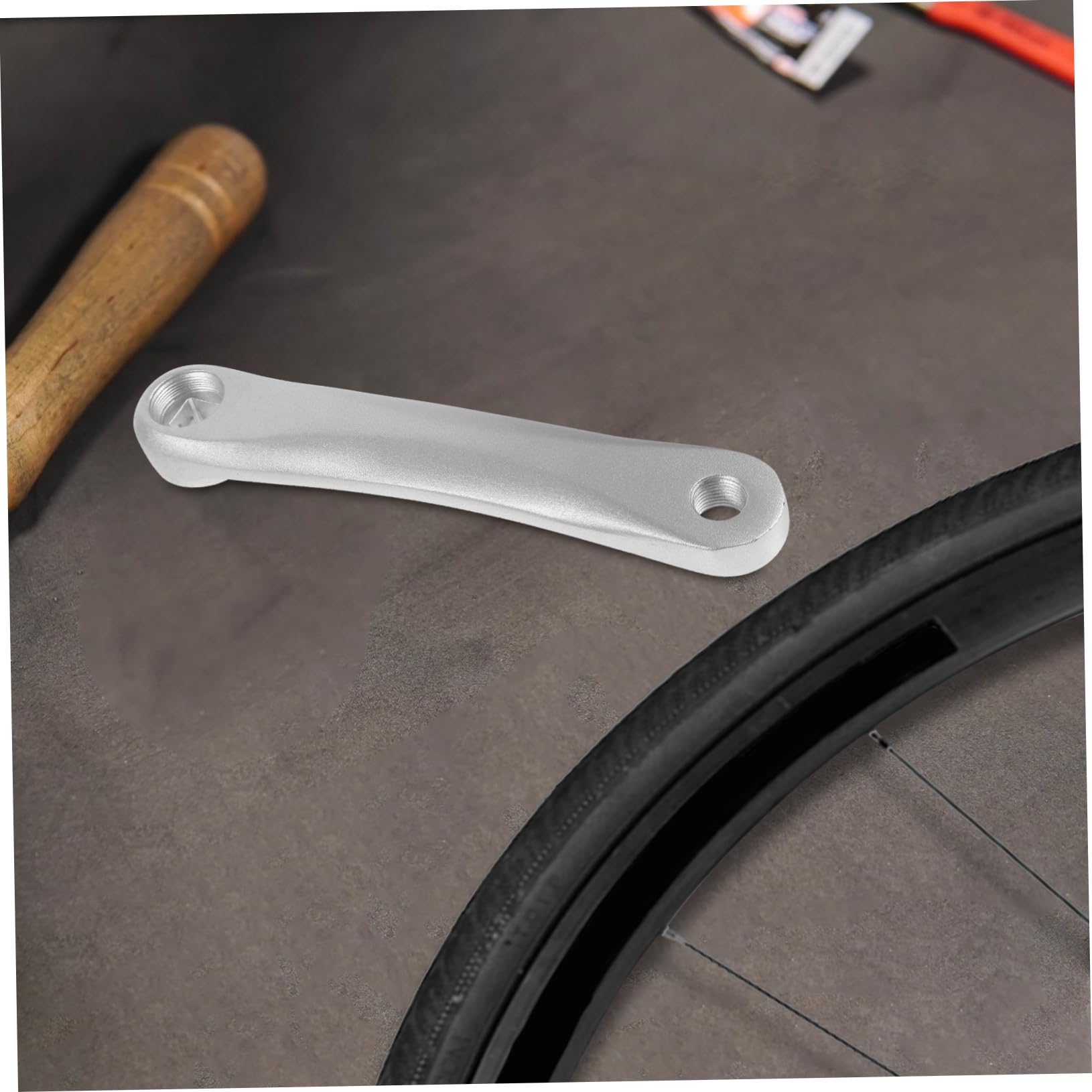 HEMOTON Aluminium Kurbelarm Links für Fahrräder und Robust für Rennrad Mountainbike Klapprad Perfektes Zubehör für Zuverlässige Reparatur