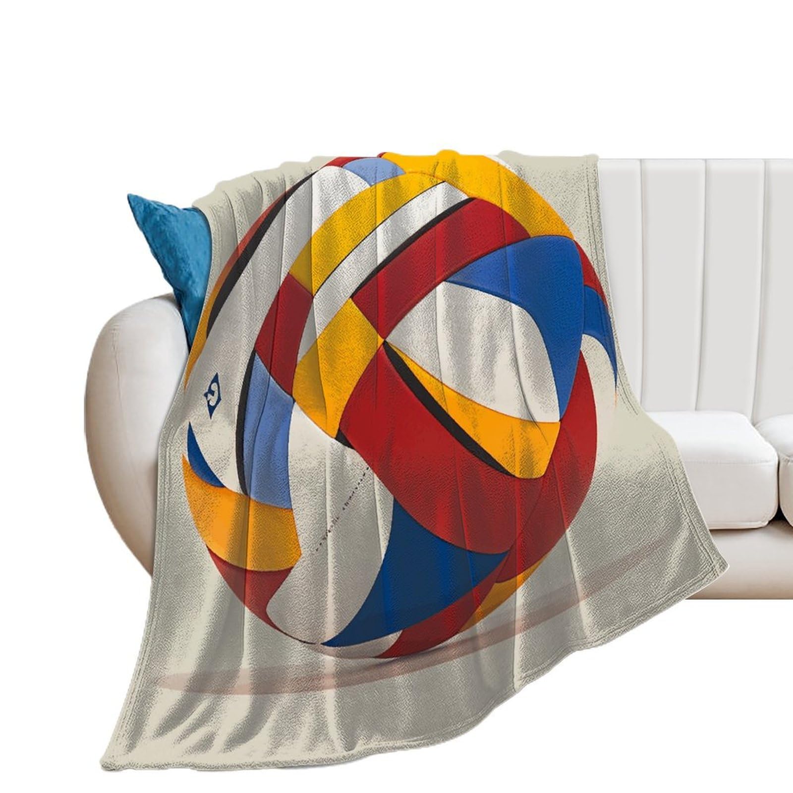 Couverture de luxe pour le camping, le voyage et le salon