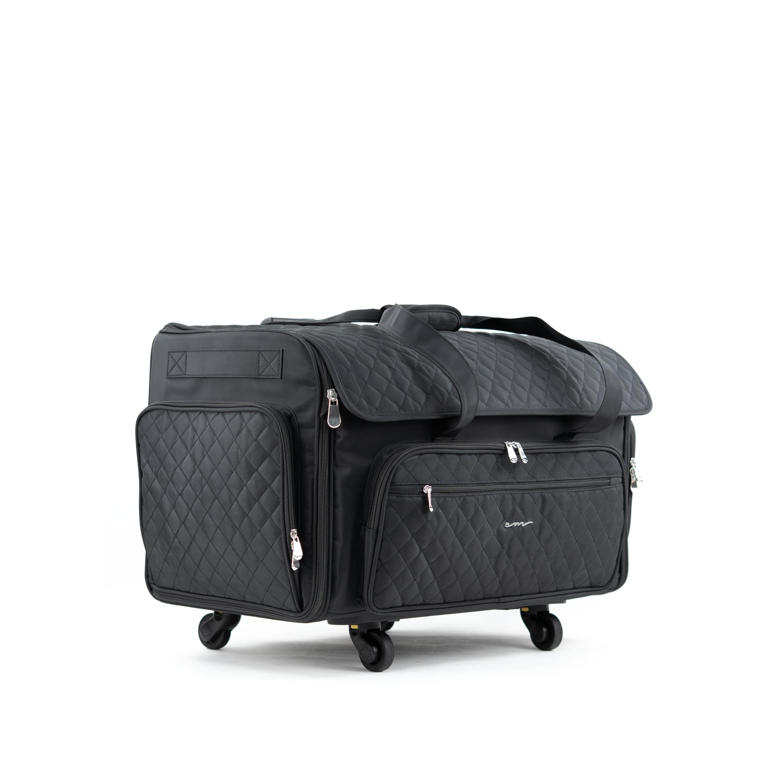 Everything Mary XXL Borsa da cucito su ruote, capiente borsa con design in attesa di brevetto, 76 x 45 x 50 cm, poliestere resistente, scomparti regolabili, maniglie e ruote per un facile trasporto