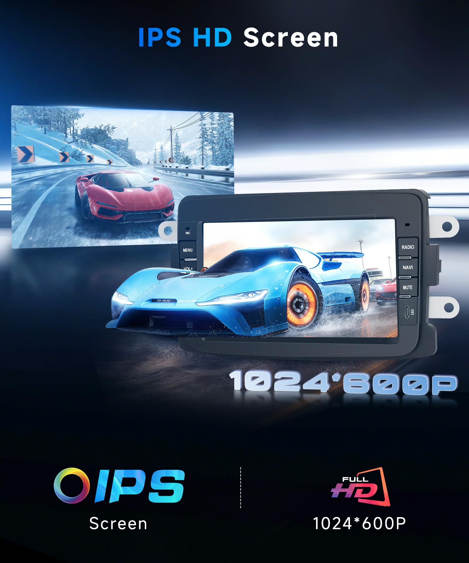 VECHTEL Radio samochodowe 4G + 64G Android 15 dla Renault Dacia Logan Dokker Duster Sandero Lodgy Captur Symbol Lada Xray z Android Auto CarPlay, ekran dotykowy 7'' GPS WiFi USB Type-C Bluetooth FM