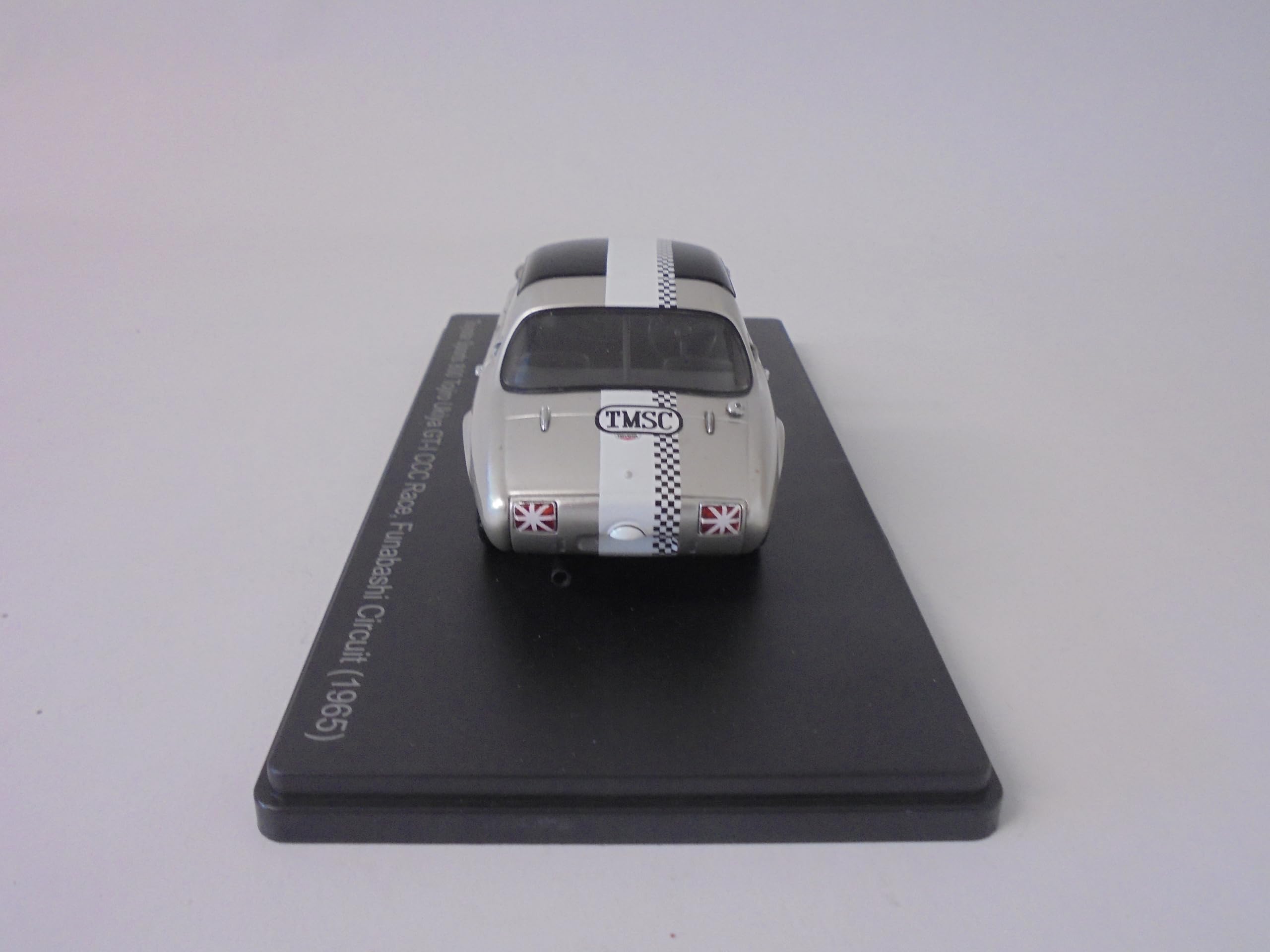 OPO 10 - 1/24 Scale Model Car Compatible with Toyota Sports 800 GT-I CCC Race #20 1965 - Hachette Japan VQJ201 - Image 4