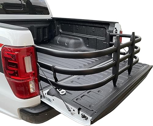 Vista 10 de Extensor de caja de camión para Tacoma Gladiator Maverick Ridgeline, extensión de 21 pulgadas de longitud de la cama, se requiere perforación