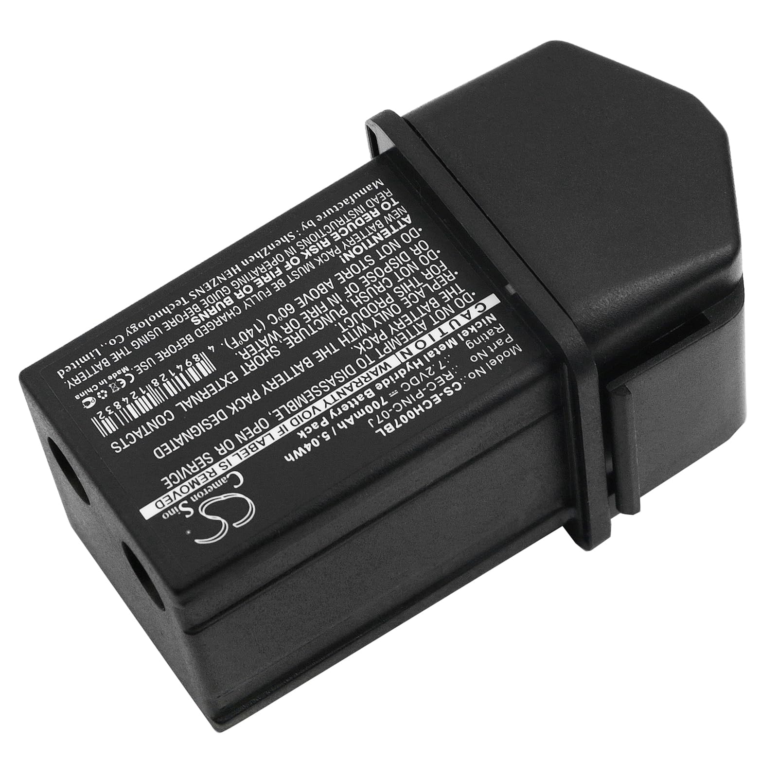 Batteria 700mAh compatibile con CONTROL-07, GENIO-M, TECHNO-M sostituisce PINC-07MH