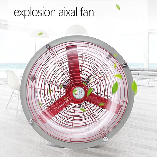 Vista 26 de TBVECHI Extractor de ventilación industrial de 16 pulgadas y 110 V, ventilador de ventilación de 750 W, ventilador de ventilación para baño y cocina