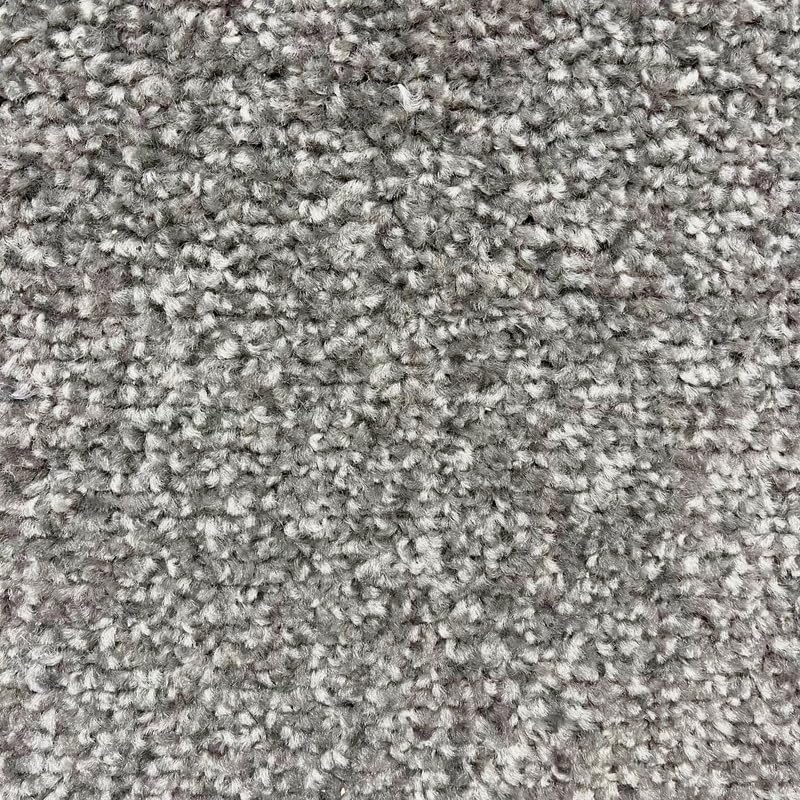Tuda Carpets | Beaumont 8mm Soft Twist Pile Carpet with Felt Backing, 11mm Total Height | Steel (75321) - 4m x 7.5m (13ft1" x 24ft7")