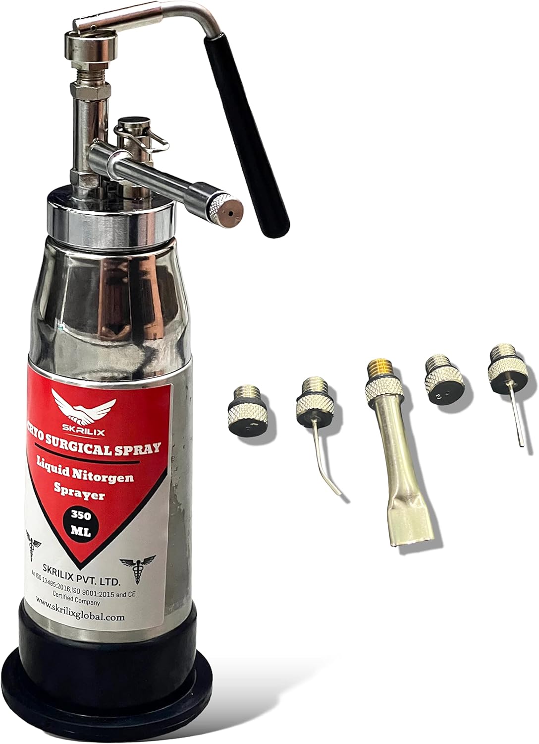 ULTRONIX Cryo Gun Liquid Nitrogen Spray Gun For Dematology