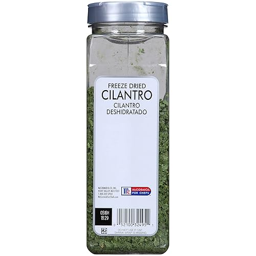 Miniatura 2 de McCormick Culinary Cilantro liofilizado, 1.25 oz  un recipiente de 1.25 onzas de hojas de cilantro secas para un sabor cítrico, mejor para cocina
