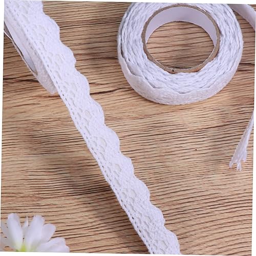 Miniatura 5 de Abaodam Cinta Washi para manualidades, cinta adhesiva Washi con purpurina, cinta adhesiva de encaje, cinta Washi de encaje, cinta de encaje de