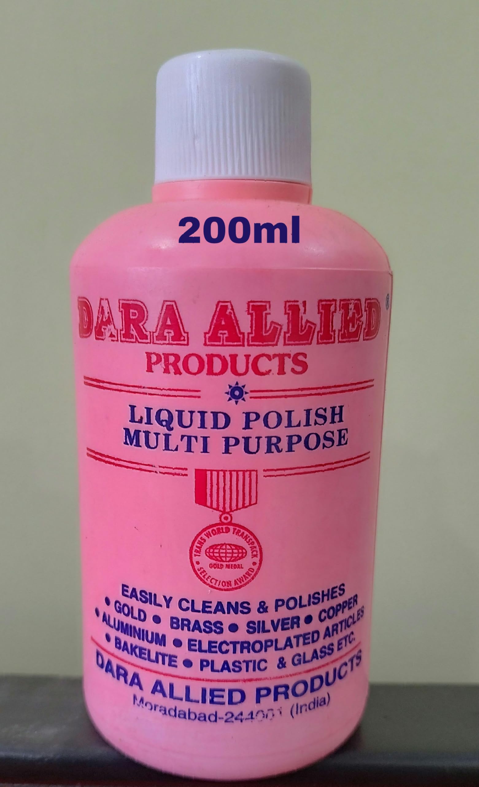 DARA Allied Polish | DAARA Liquid for Metal Brass, Copper, Aluminium, Stainless Steel Polish for Home & Industrial use 200ml each (Pack of 1)-image-26