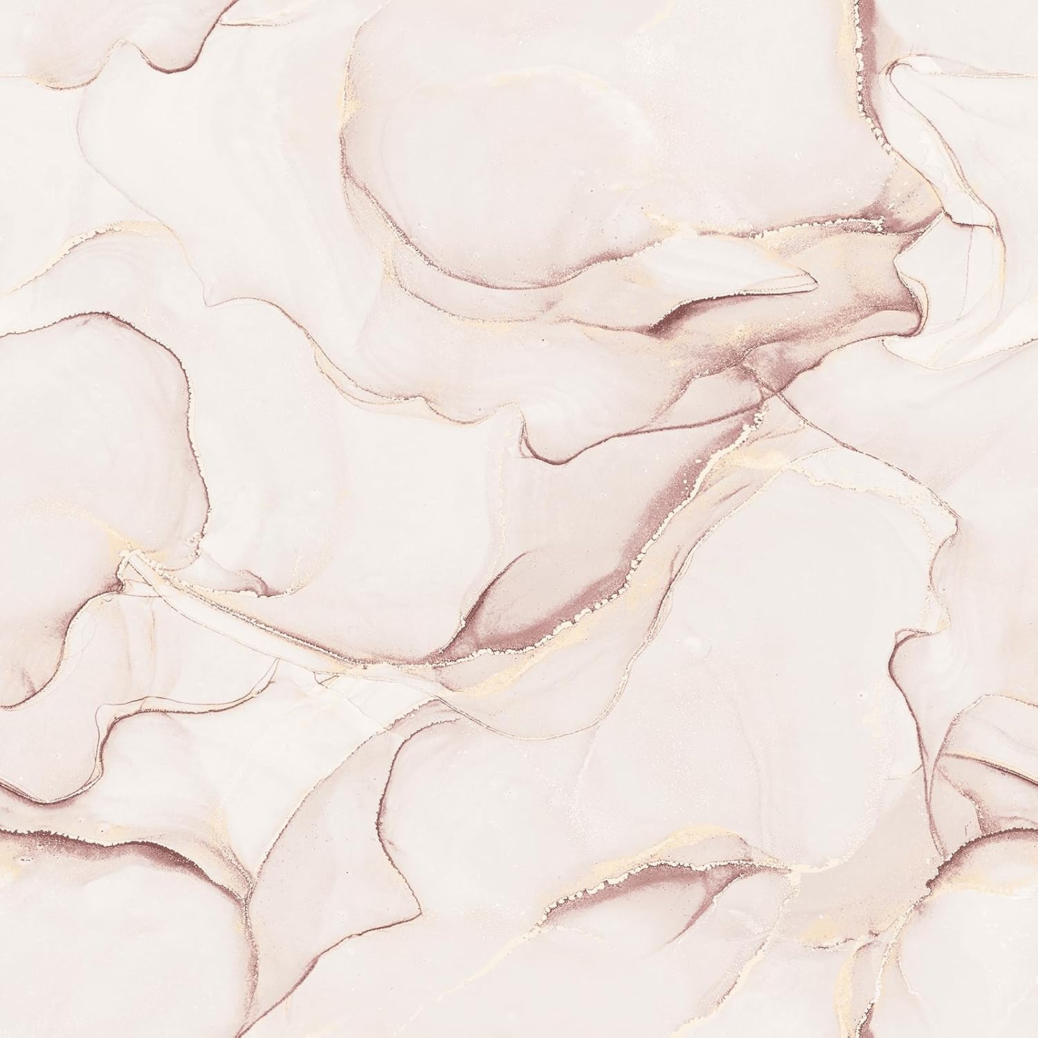 Elysian Marble Effect Soft Finishing Wallpaper for Living Rooms, Bedroom, Dining Rooms Wallpaper Pink Muriva 212514