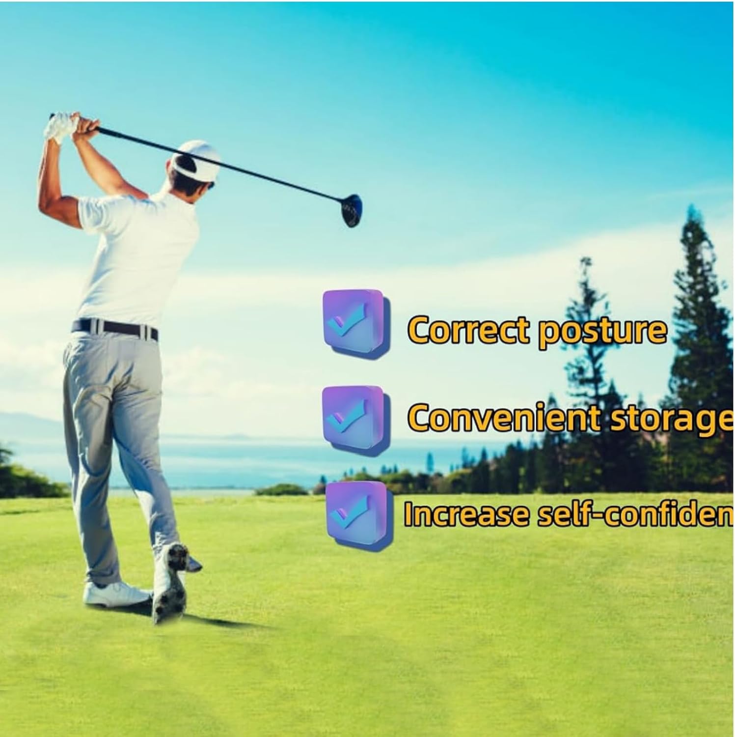 Golf Swing Trainer,Golf Smart Ball Inflatable Swing Training Aid Practice Ball for Golfers Beginners Golfing Posture Correction Teaching Assistant Tool. Golf Swing Trainer,Golf Smart Ball Inflatable Swing Training Aid Practice Ball for Golfers Beginners Golfing Posture Correction Teaching Assistant Tool.
