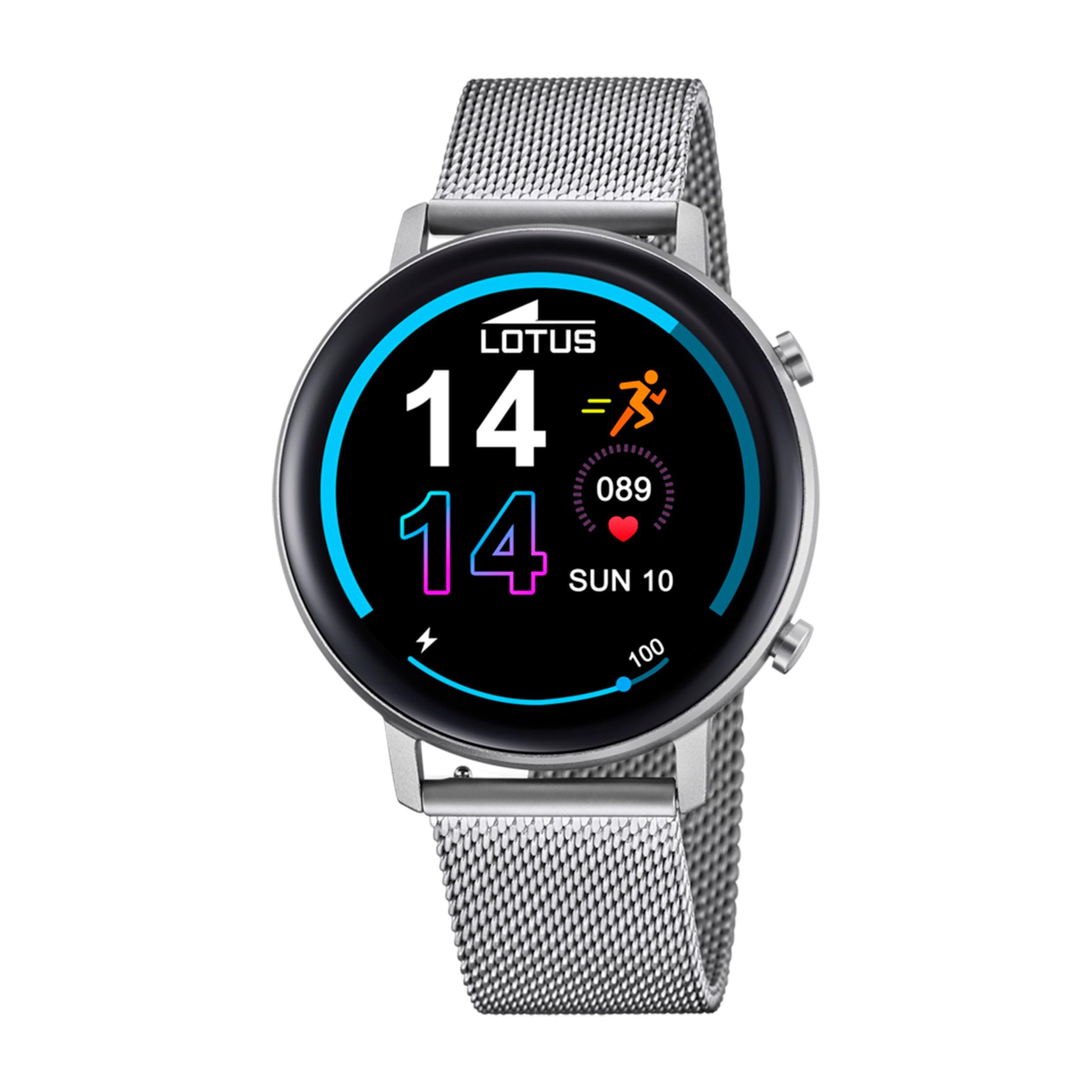 Lotus 50040/1 Smartwatch with Steel Mesh Bracelet