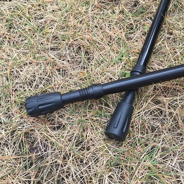 Miniatura 7 de Puntas de bastón de goma, 4 piezas de repuesto para bastones de trekking, patas de goma para bastones de senderismo, bastones de senderismo,