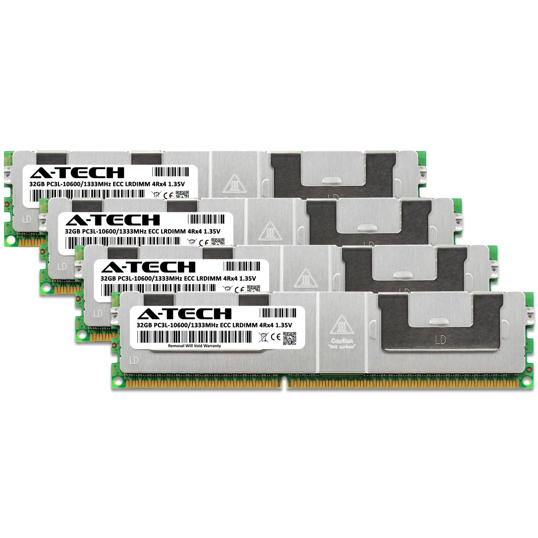 Amazon.co.jp: A-Tech Server 128GB キット (4 x 32GB) DDR3 / DDR3L
