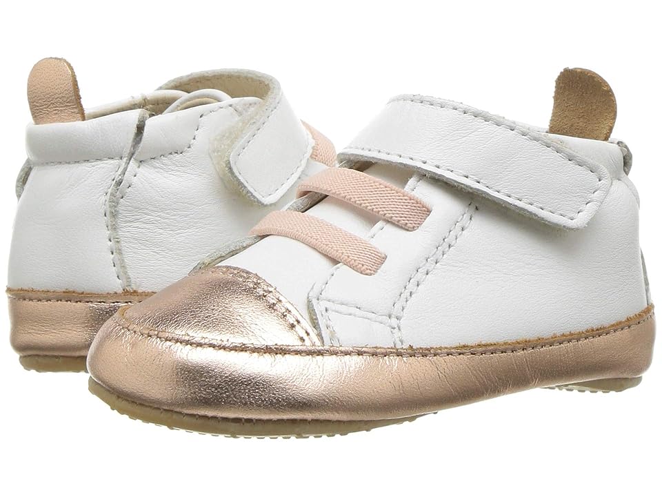 

Old Soles High Ball (Infant/Toddler) (Snow/Copper) Boy's Shoes