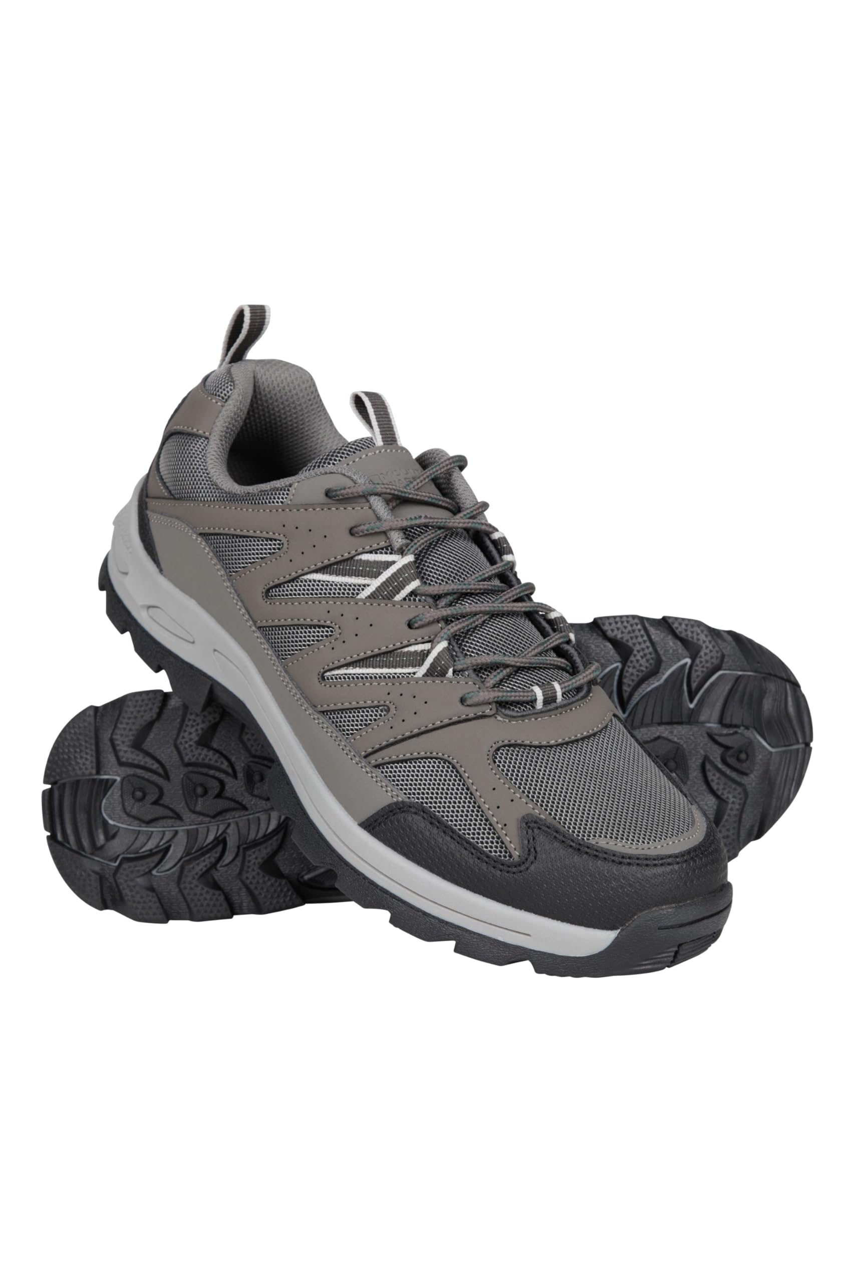 Sponsored Ad – Highline II Mens Shoes - Suede Mesh Upper Walking Shoes, EVA Footbed Footwear, Grippy Outsole - for Hiking, Camping & Outdoors