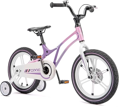 Miniatura 10 de CXWXC Bicicleta para niños de 14, 16, 18 pulgadas, bicicleta para niños y niñas de 3 a 9 años, bicicletas ligeras de una sola velocidad con rueda de
