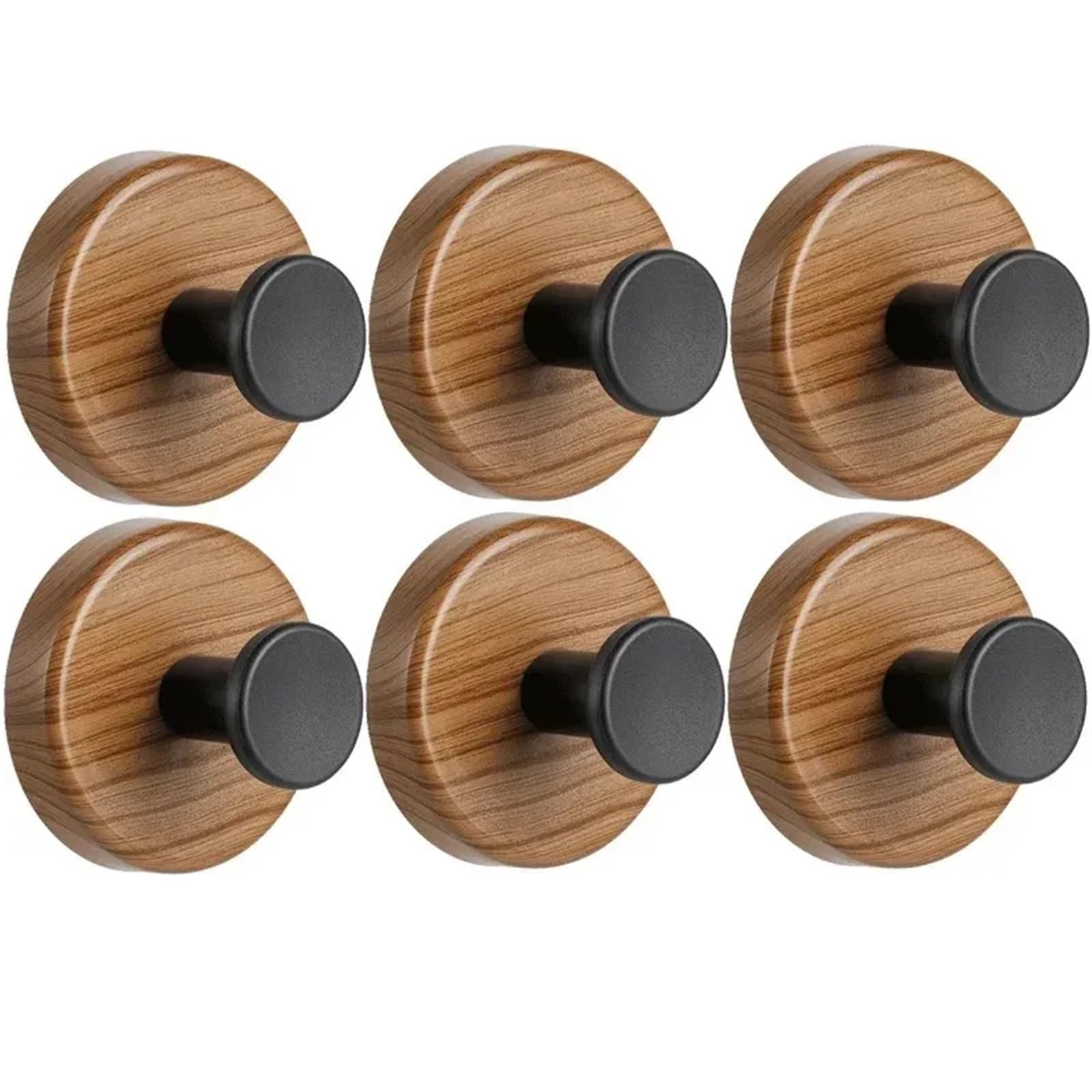 YUSUZH 10Pcs Suction Cup Hooks for Shower Removable Towel for Bathroom Window Glass Door Wall Household Hanger for Hanging Robe for Bathroom & Kitchen(Brown)