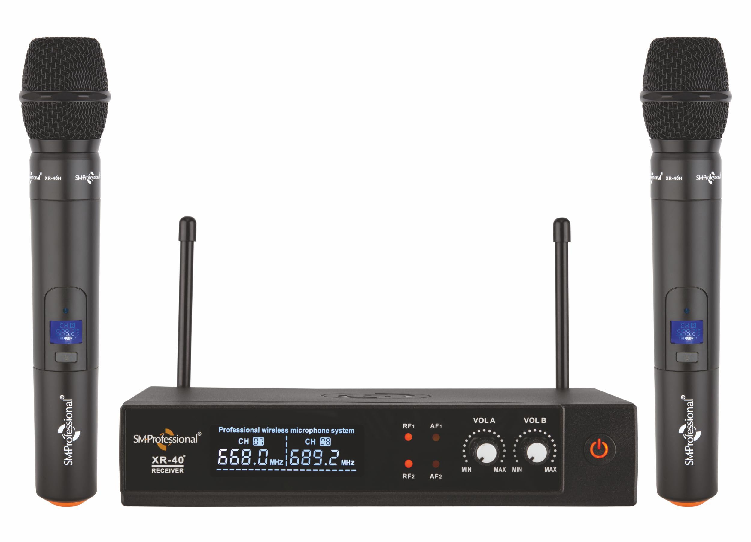Studiomaster SM Professional XR 40HH Dual Hand Wireless Microphone Mk3-image-40
