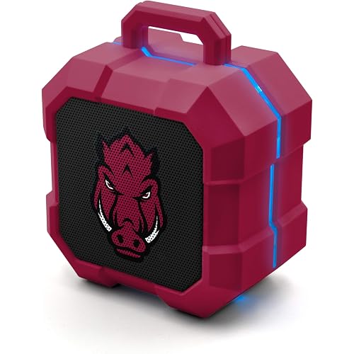 SOAR NCAA Unisex Shockbox LED Wireless Bluetooth Speaker