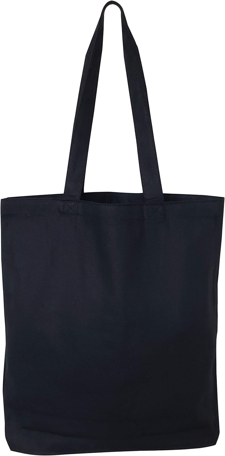 TBF Wholesale Canvas Tote Bags 15x16x3 with Bottom Gusset | Blank Totes for Printing, Painting & Embroidery - Image 6