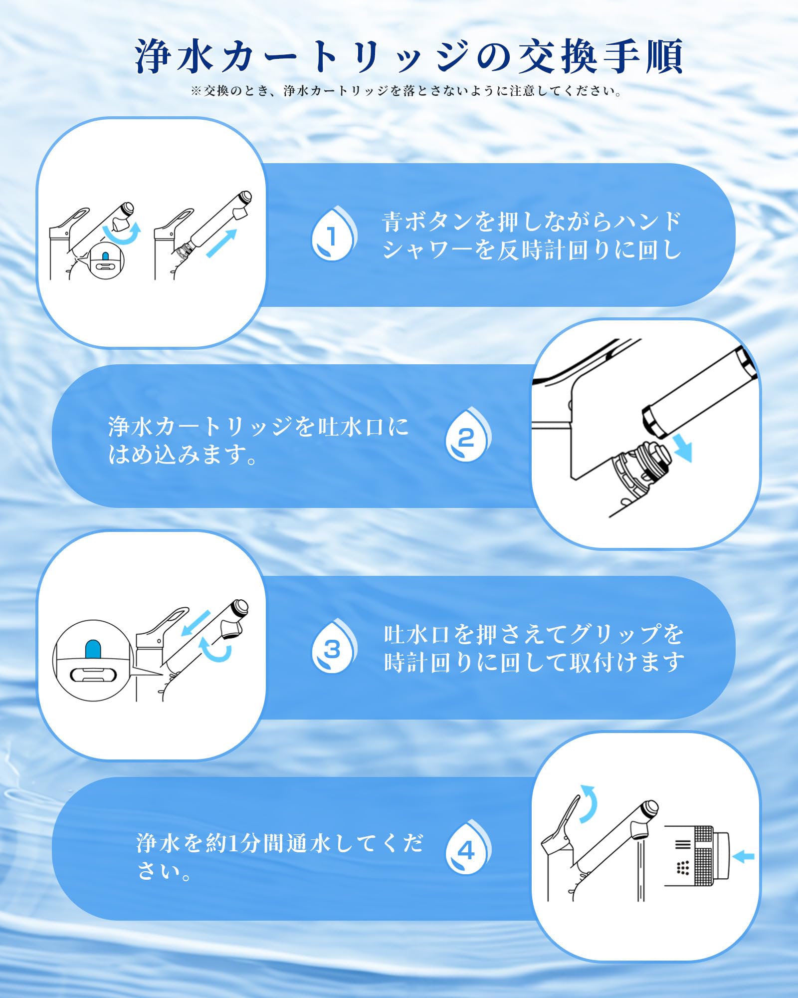 Amazon | 【正規品】JF-K11-A浄水器カートリッジ 12物質除去タイプ（1