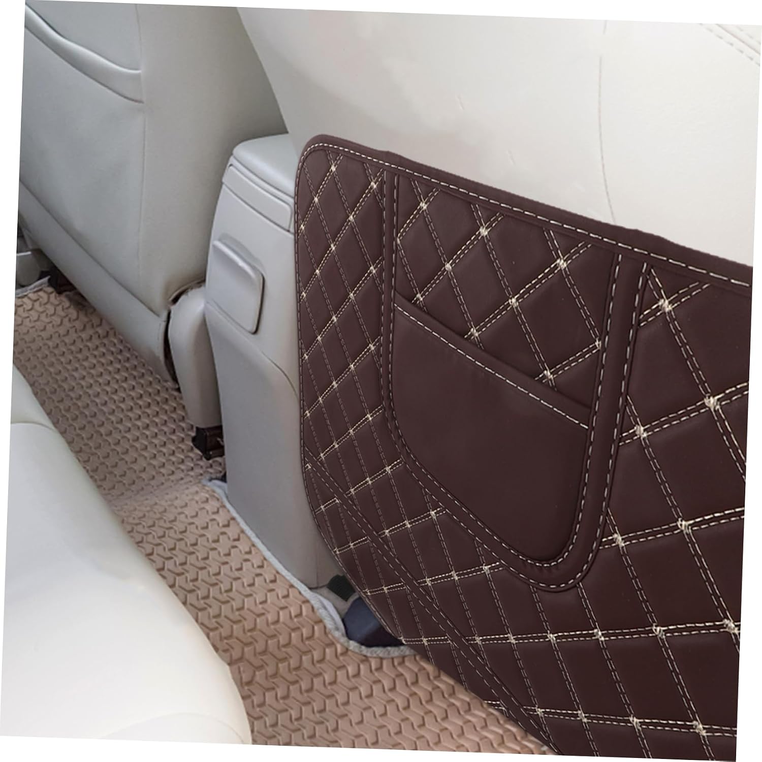 OUNONA Car Seat Back Protector Kick Mat Boys and Girls Seat Pad Easy Install Fit