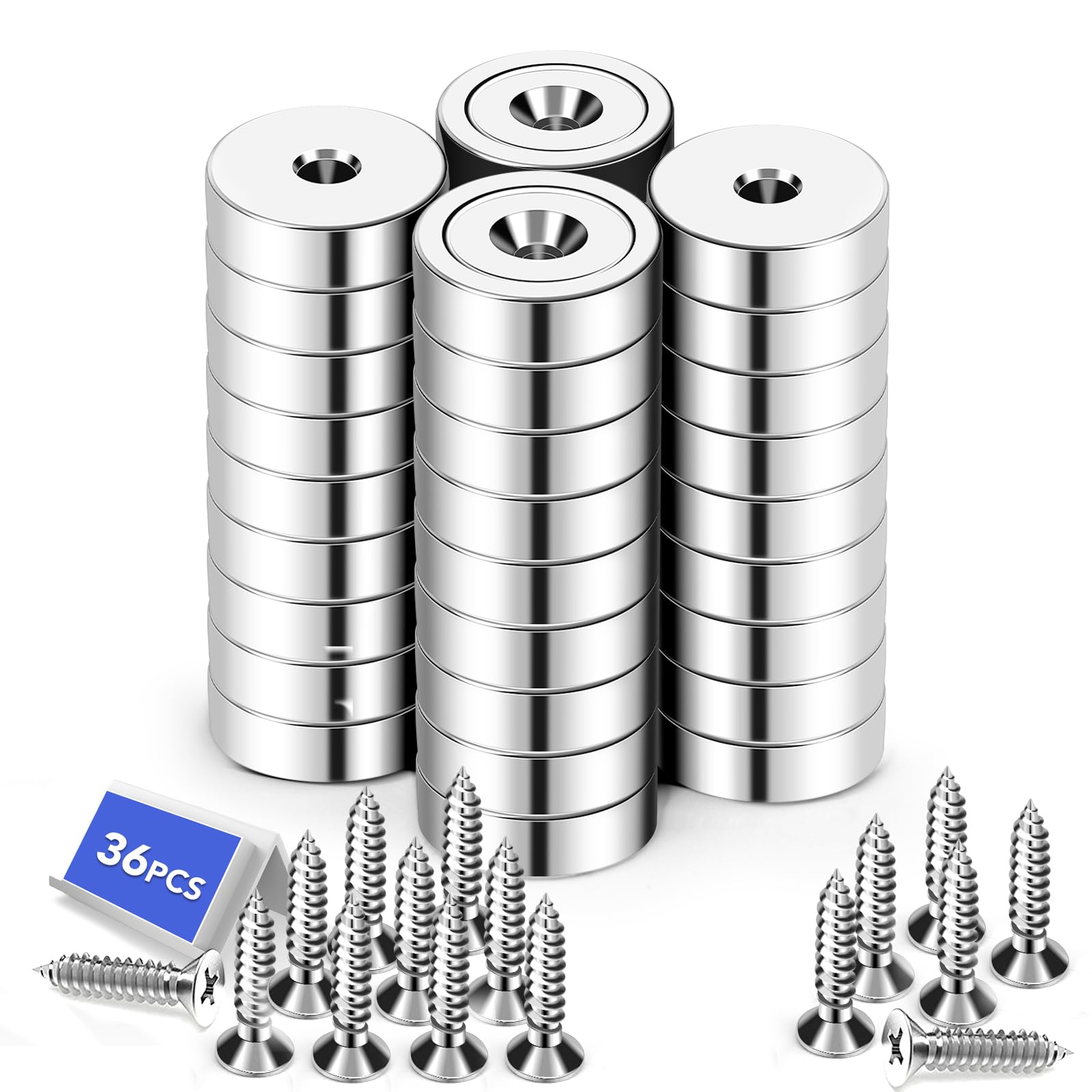 LOVIMAG Magnets 110 LBS Heavy Duty Neodymium Strong Magnet 10 Pack — Amazon image 22