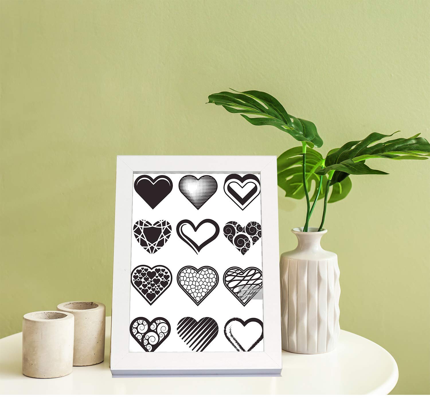 WIFTREY Cornici Bianche 12,7x17,8 Cm (5x7) – Set Da 18 Pezzi Per Parete O Tavolo, Portafoto Classici - 5
