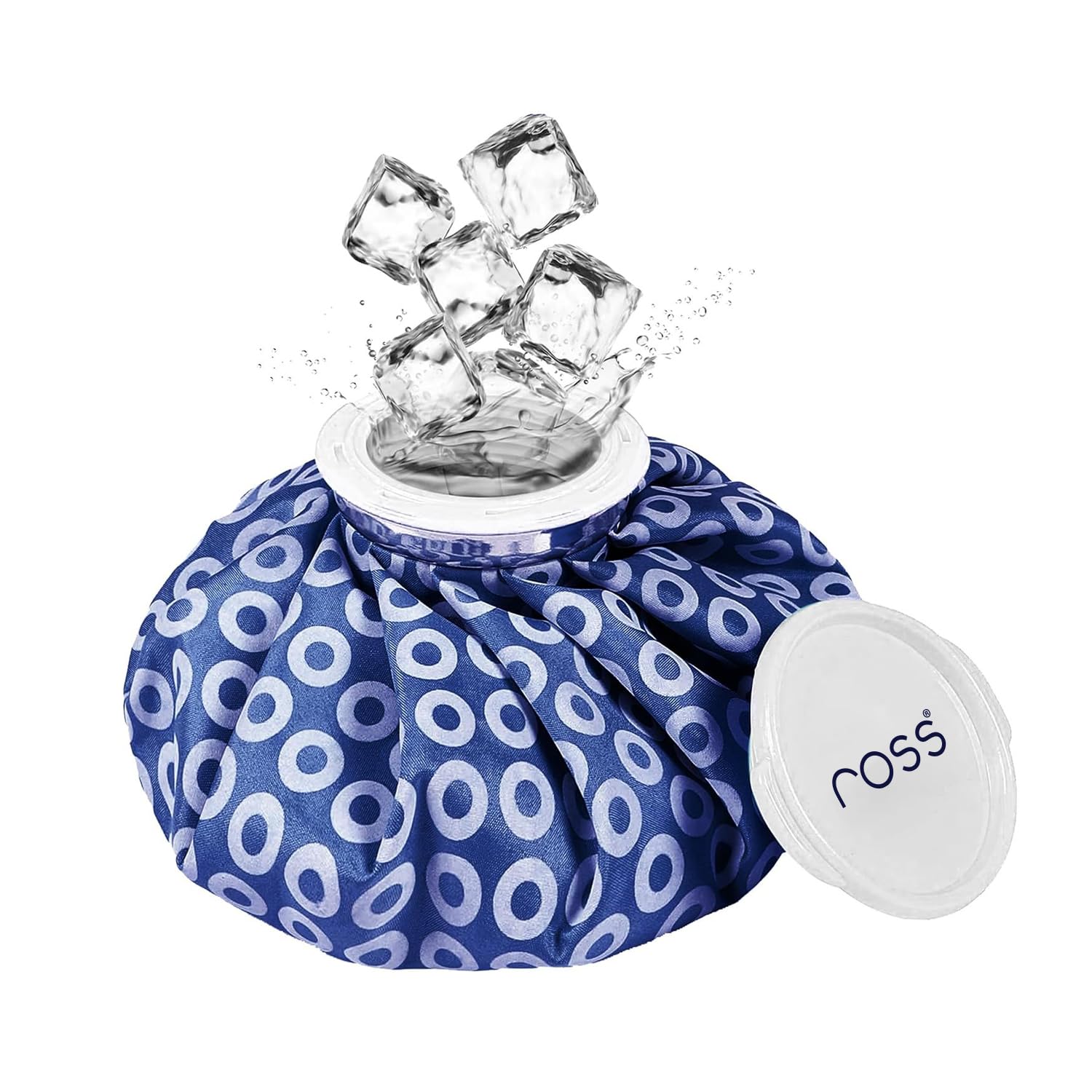 Ross Reusable Ice Bag for Cold Therapy – Fabric Ice Pack for Pain Relief, Injuries, Headaches, Knee, Shoulder, Elbow, Muscle Strain, Swelling – Leak-Proof Waterproof Design with Screw Cap Lid (9 Inch)-image-12