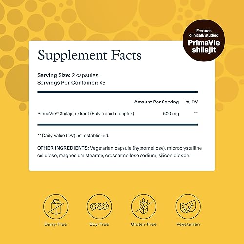 Miniatura 2 de Youtheory Shilajit Advanced Capsule 90 Cápsulas Vegetarianas