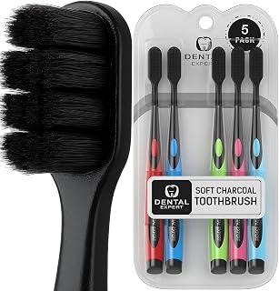 Colorful Charcoal Toothbrush Whitening Children