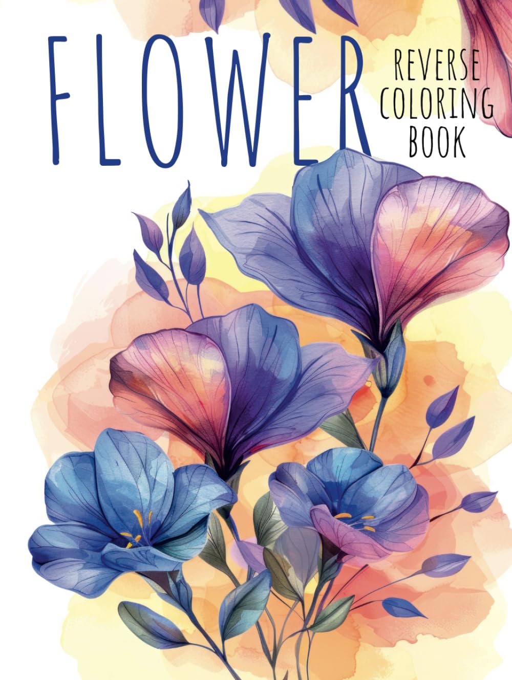 Livre de coloriage inversé pour un moment détente au salon