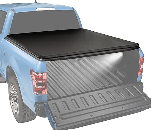 CARMOCAR Soft Roll-Up Truck Covers Replacement for 1989-2004 Toyota Tacoma