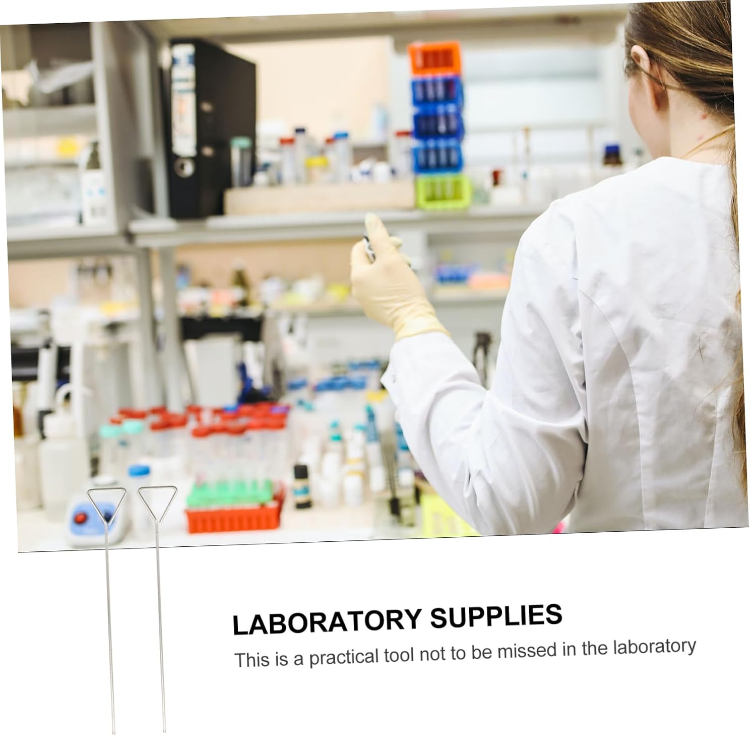 Mipcase 2pcs Cell Spreaders Wide Laboratory Tool for Even Spreading Cell Culture Resistant and Lightweight Design for Easy Use
