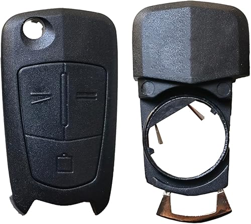 Miniatura 4 de Fundas para llave de coche para Opel Vauxhall Corsa D Astra H Zafira B 2004-2013, carcasa de llave de coche con tapa para control remoto, 3 botones