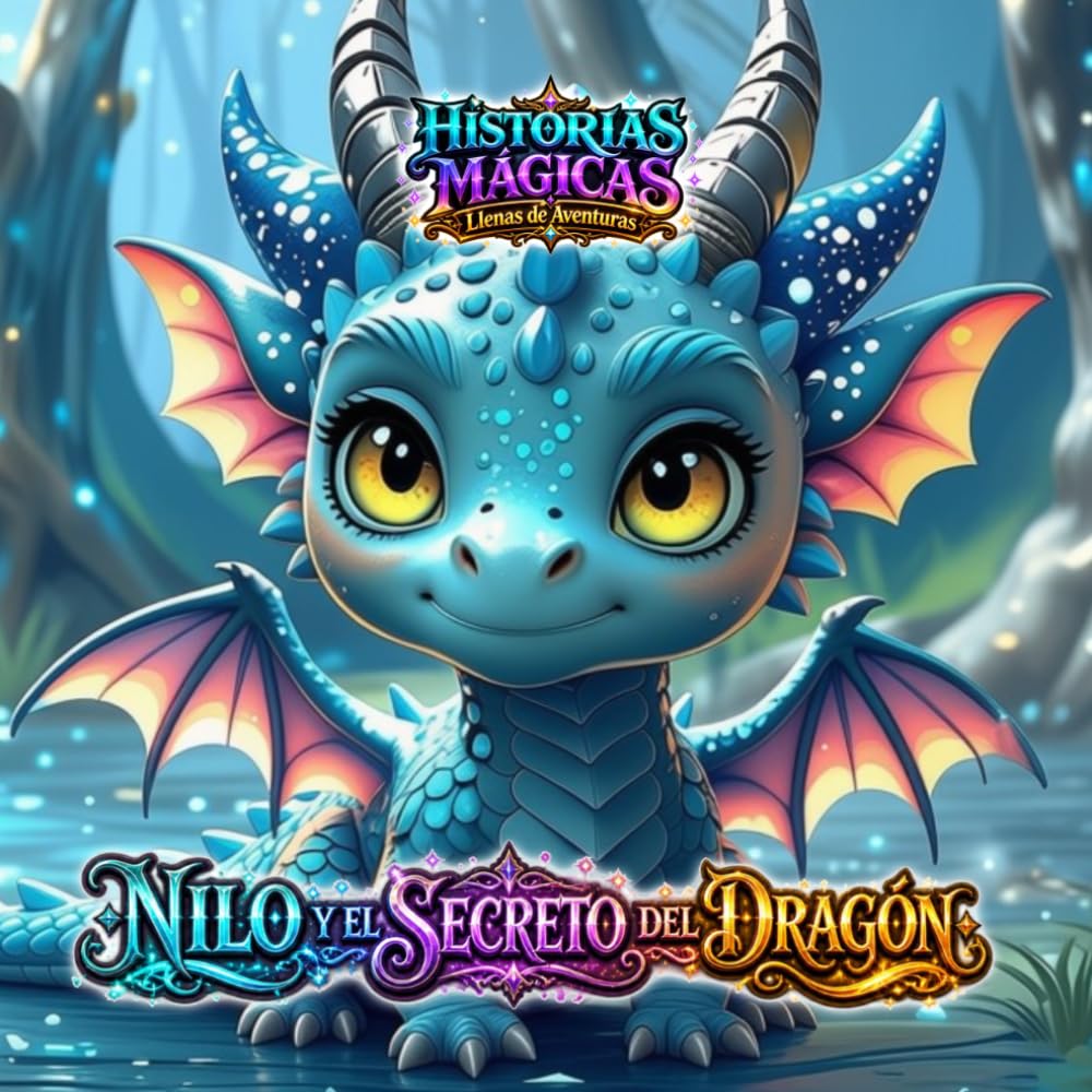 Historias Mágicas Llenas de Aventuras. Nilo y el Secreto del Dragón.: Un cuento ilustrado para antes de dormir sobre el valor, la amistad y el Bosque ... para niños de 6 a 8 años. (Tiny Titans World)